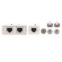 Nanocable Testeador para cable RJ11/RJ12/RJ45 y Coaxial 10.31.0303